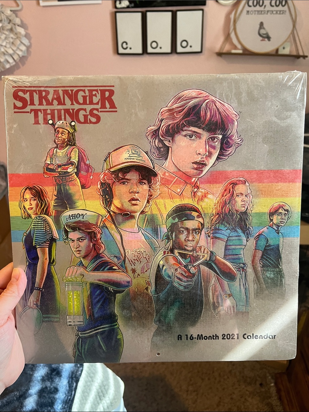 2021 Stranger things Calendar - Multicolor